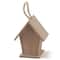 12 Pack: 4" Traditional Wood Birdhouse by Make Market®